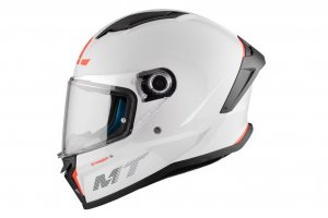Helmet MT Helmets Stinger 2 Solid A0 GLOSS PEARL WHITE XXS