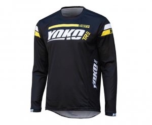 MX jersey YOKO TRE black/yellow L