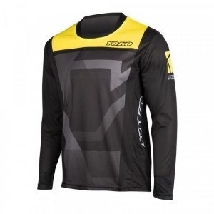 MX jersey kids YOKO KISA black / yellow L