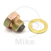 Magnetic oil drain plug JMP M14X1.25 with washer