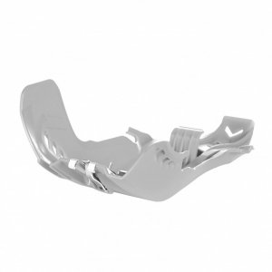 Skid plate POLISPORT PERFORMANCE with link protector white