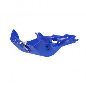 Skid Plate POLISPORT with link protector Blue