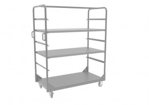 Fairing trolley with 3 shelves LV8 blue
