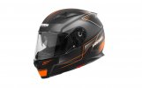 Full face helmet CASSIDA APEX FUSION black matt/ orange/ white XS