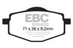 Brake pads EBC FA101R