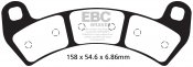 Brake pads EBC FA680R