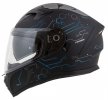 Full face helmet CASSIDA INTEGRAL 3.0 HACK matt black /blue M