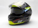 FULL FACE helmet AXXIS RACER GP CARBON SV spike a3 gloss fluor yellow XXL