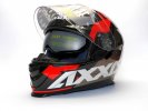 FULL FACE helmet AXXIS EAGLE SV DIAGON D1 gloss red M