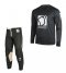 Set of MX pants and MX jersey YOKO SCRAMBLE black; black/white 30 (S)