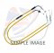 Throttle cables (pair) Venhill featherlight yellow